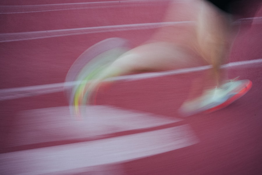 Photo sprint spike results
